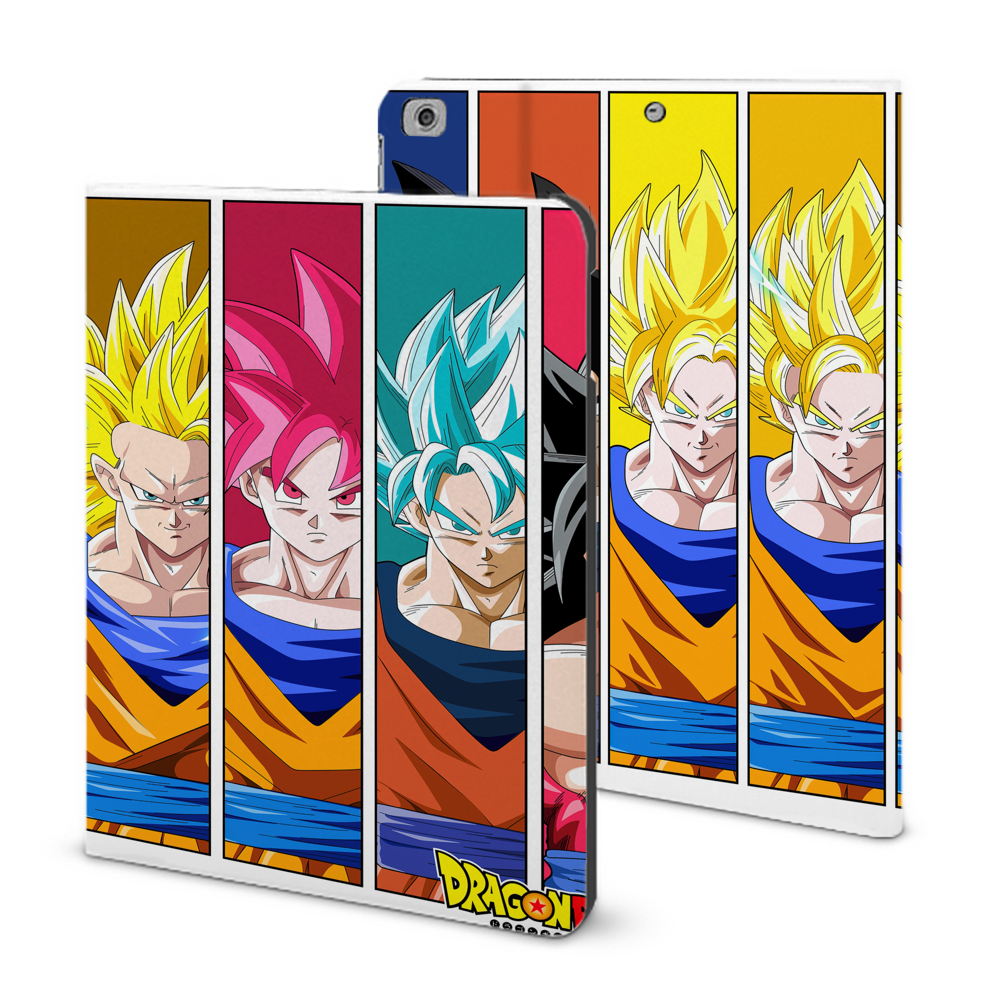 （画像用） ドラゴンボール DRAGON BALL IPad ケース ブック型 PUレザー TPU 耐衝撃 軽量 薄型 ペン収納なし 全面保護 IPad 各モデル対応